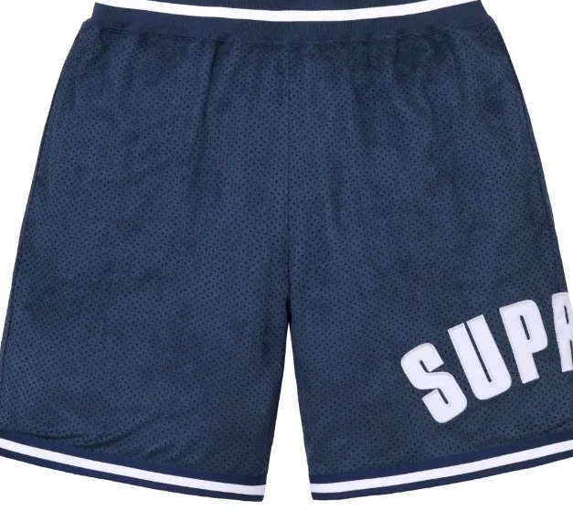 mesh suede shorts MESH SHORT 24SS ULTRASUDE 0815